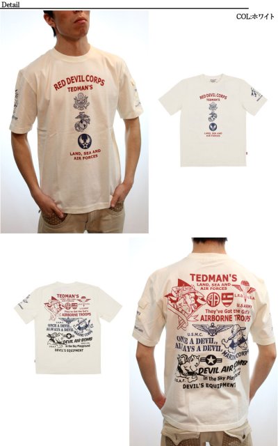 画像3: “TDSS-404”Tシャツ【TEDMAN】エアーフォース