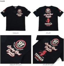 画像3: テッドマン半袖抜染TシャツTDSS-509『ロゴデザイン』 (3)