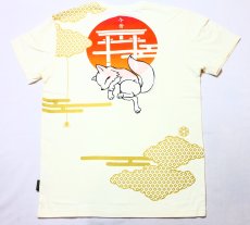 画像8: 今昔 (コンジャク）狐と蜘蛛の糸Tシャツ【KJT-20003】 (8)