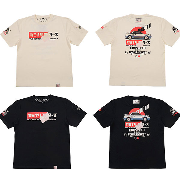 カミナリ カミナリワークスTシャツKMT-KMT-187『Newカミナリモータース』